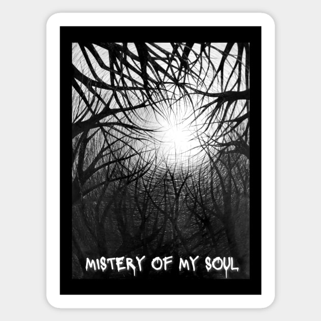 Mistery of my soul Sticker by black&blue